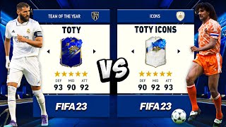 Team of the Year vs TOTY Icons [upl. by Hsac]