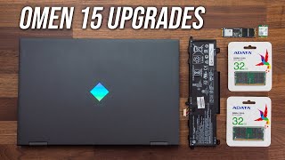 HP Omen 15 Upgrade Guide  Performance Boost [upl. by Allecram508]