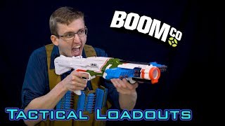 TACTICAL NERF LOADOUTS  BoomCo Edition [upl. by Bokaj]