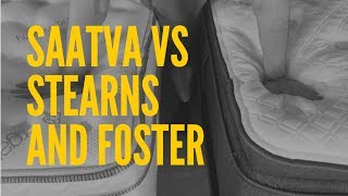 Saatva Vs Stearns and Foster [upl. by Krigsman]