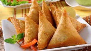 Indian Inspired Lamb Samosa Recipe  Als Kitchen [upl. by Oralie]