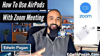 How To Use AirPods With A Zoom Meeting 2020 Mac [upl. by Erek]