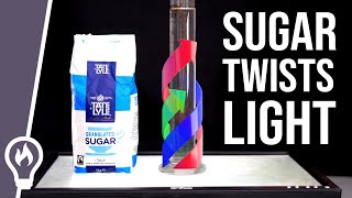 Why Sugar Always Twists Light To The Right  Optical Rotation [upl. by Ailahtan214]