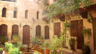 AmbienceASMR Ottoman Courtyard Garden amp Fountain 18th Century Syria 5 Hours [upl. by Annaor]