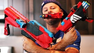 Boxing Day BOOMCO Blasters Unboxing amp Review WAR Farshot Twisted Spinner Ambush Attack [upl. by Rebmeced]