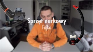 Fajka czyli rurka do oddychania pod wodą  Sprzęt nurkowy 02 [upl. by Notsej]