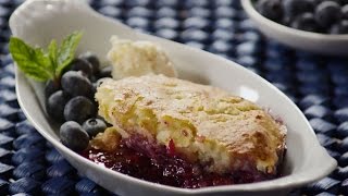 How to Make Blueberry Cobbler  Blueberry Recipes  Allrecipescom [upl. by Silletram644]