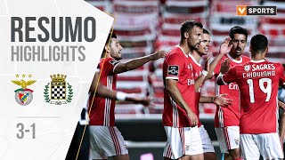 Highlights  Resumo Benfica 31 Boavista Liga 1920 30 [upl. by Enohpesrep]