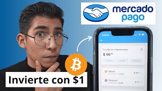 Comprar BITCOIN en Mercado Pago Vale la Pena Tutorial [upl. by Nedloh]