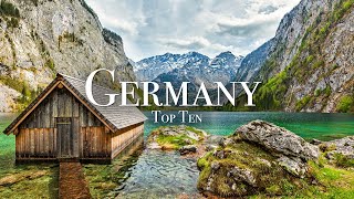 Top 10 Places To Visit In Germany  4K Travel Guide [upl. by Fancy294]