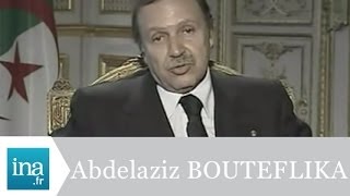 Abdelaziz Bouteflika et les Harkis  Archive INA [upl. by Cara671]