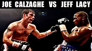 JOE CALZAGHE VS JEFF LACY HIGHLIGHTS CALZAGHE DESTROYED LACY [upl. by Marybelle69]