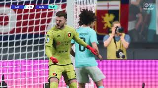 SS Lazio  Genoa 30 Highlights  Serie A  20242025 [upl. by Acenes]