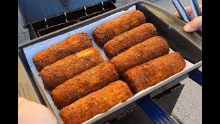 DeepFried Corn On The Cob In the Cajun Fryer [upl. by Yllom791]