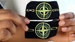 How to Spot Fake Stone Island  Real vs Fake Stone Island Sweatshirt [upl. by Busch779]