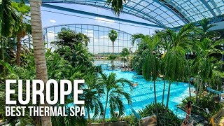 Most Amazing Thermal Spa in Europe Therme Bucharest Romania [upl. by Standish]