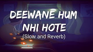 Deewane Hum Nahi Hote Slow and Reverb  Lofi  Hindi  Slow and Reverb songs  Lyrical Audio [upl. by Leoine]