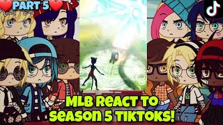 MLB react to season 5 tiktoks  Gacha Club  Part 5 [upl. by Gausman]