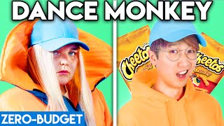 TONES AND I WITH ZERO BUDGET Dance Monkey PARODY [upl. by Hardman]