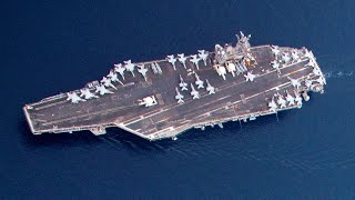 Aircraft Carrier • Flight Operations at Sea Takeoff and Landing • US Navy Ship • Part 2 [upl. by Araeic]