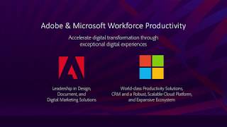 Adobe Document Cloud and Microsoft Office 365  Adobe Acrobat [upl. by Anawed]