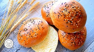 30 Minutes Burger Buns Recipe  Fast Dough Making [upl. by Ahsaekal212]