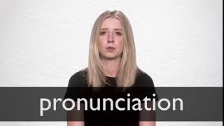 How to pronounce PRONUNCIATION in British English [upl. by Serafina]