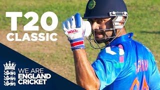 T20 Classic Goes Right Down To The Wire  England v India 2014  Highlights [upl. by Skye]