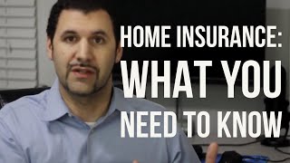 home insurance explained 101 Need to know [upl. by Dorca]