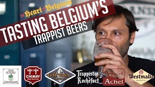 Tasting Belgiums Trappist Beers [upl. by Rufus]