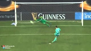 Thibaut Courtois amazing penalty for Chelsea to win over PSG [upl. by Teufert251]