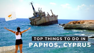 PAPHOS TRAVEL GUIDE  The Best Things to do in and around Paphos Cyprus [upl. by Alliuqahs]