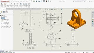 Solidworks Drawing Basics [upl. by Fu760]