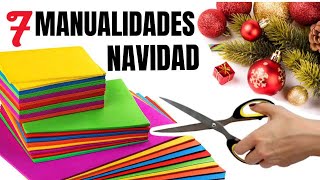 7 Manualidades PARA NAVIDAD con RECICLAJE Ideas Navideñas 2020 [upl. by Nodlehs]