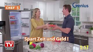 quotNicer Dicer Chef Squot Gemüseschneider [upl. by Esta]