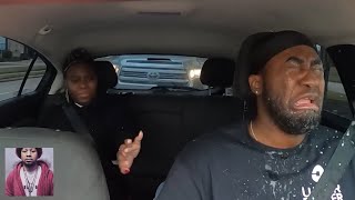 Drinking Fake Beer While Uber Driving REACTION Jidion [upl. by Leuqram257]