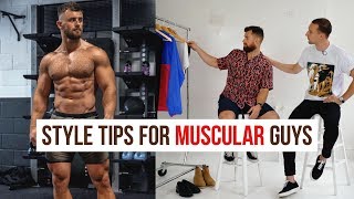 How to Dress Stylish for Muscular Guys  Men’s Fashion Tips  ft Nathan McCallum [upl. by Ayyn]