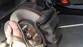 Deglazing your front rotors [upl. by Kutzer]