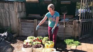 How to Compost using a Three Bin System [upl. by Niltyak]