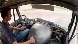 Unimog 406 in cab ride GoPro [upl. by Olimac]