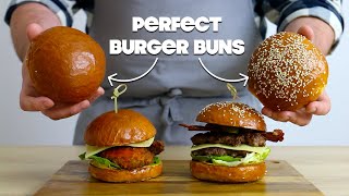 How To Burger Bun  Ultimate Burger Buns Recipe [upl. by Otiragram]