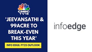 Naukri Clocked DoubleDigit Growth In Q1 Expect This Trend To Continue Info Edge  CNBC TV18 [upl. by Remoh]