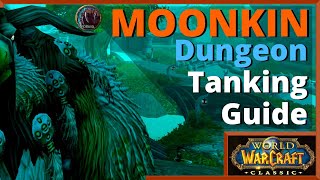 Moonkin Dungeon Tanking Guide  Classic WoW  Druid  PVE [upl. by Ahsemal]