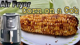 HOW TO COOK CORN ON A COB IN THE AIR FRYER  NINJA AIR FRYER RECIPE thebergsz5578 [upl. by Corrina]