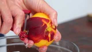 How To Peel and Pit Peaches  Southern Living [upl. by Remsen]