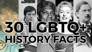 30 LGBTQ History Facts Events amp Heroes [upl. by Tihom]