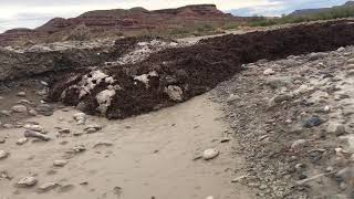 Wahweap Wash UT Flash Flood Caught on Camera 7152018 [upl. by Repohtsirhc]