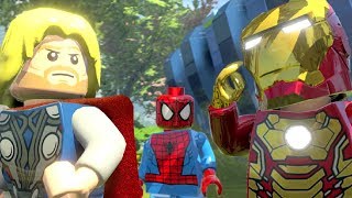 LEGO Marvel Super Heroes Walkthrough Part 12  Thing Vs Rhino [upl. by Arvo]