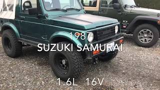 Suzuki Samurai 16L 16v on 30s old man emu 3quot Lift walk around 2018 HD [upl. by Mur722]