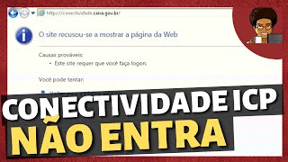 CONECTIVIDADE SOCIAL ICP NÃO ABRE TRAVANDO ERRO 403 E ENVIO DE SEFIP RESOLVIDOS [upl. by Christen]